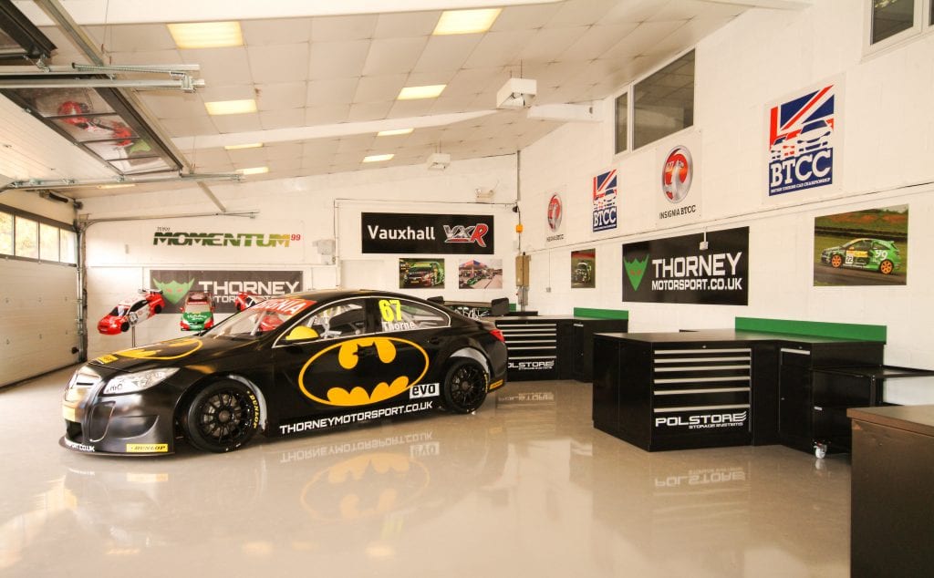 Motorsport workshop fitout - Thorney workshop