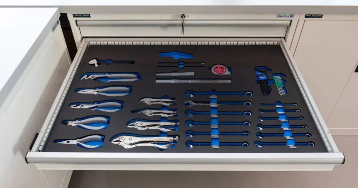 CNC-tool-storage-for-Workshop-Polstore-Storage-Systems