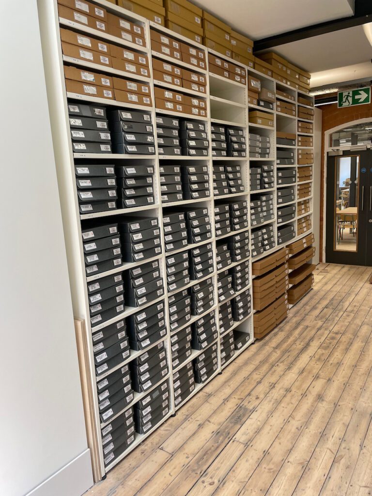 archive shelving museum