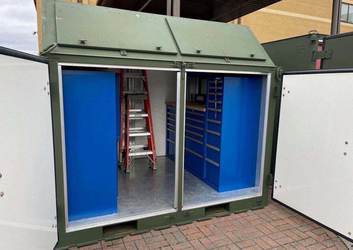USAF ISU Military Storage Fitout - Workshop Solutions