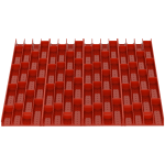 Trough 4 grooves, trough divider