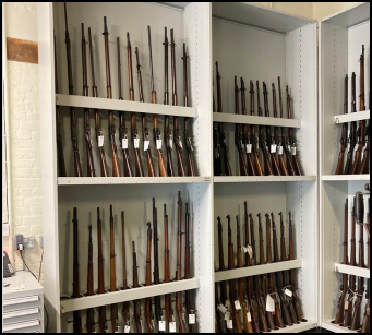 Weapons Storage Racks from Polstore