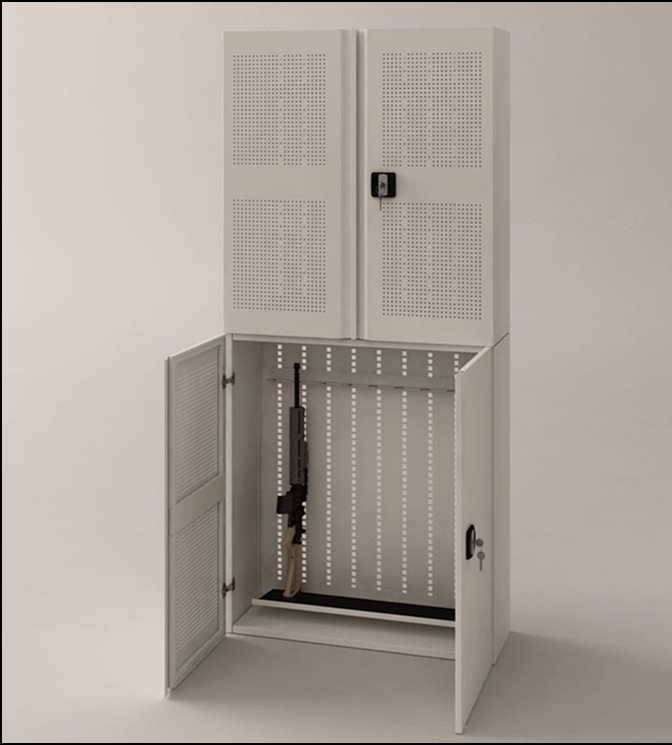 Weapons storage cabinets
